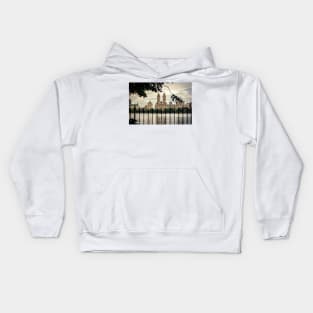 Central Park Postcard Kids Hoodie